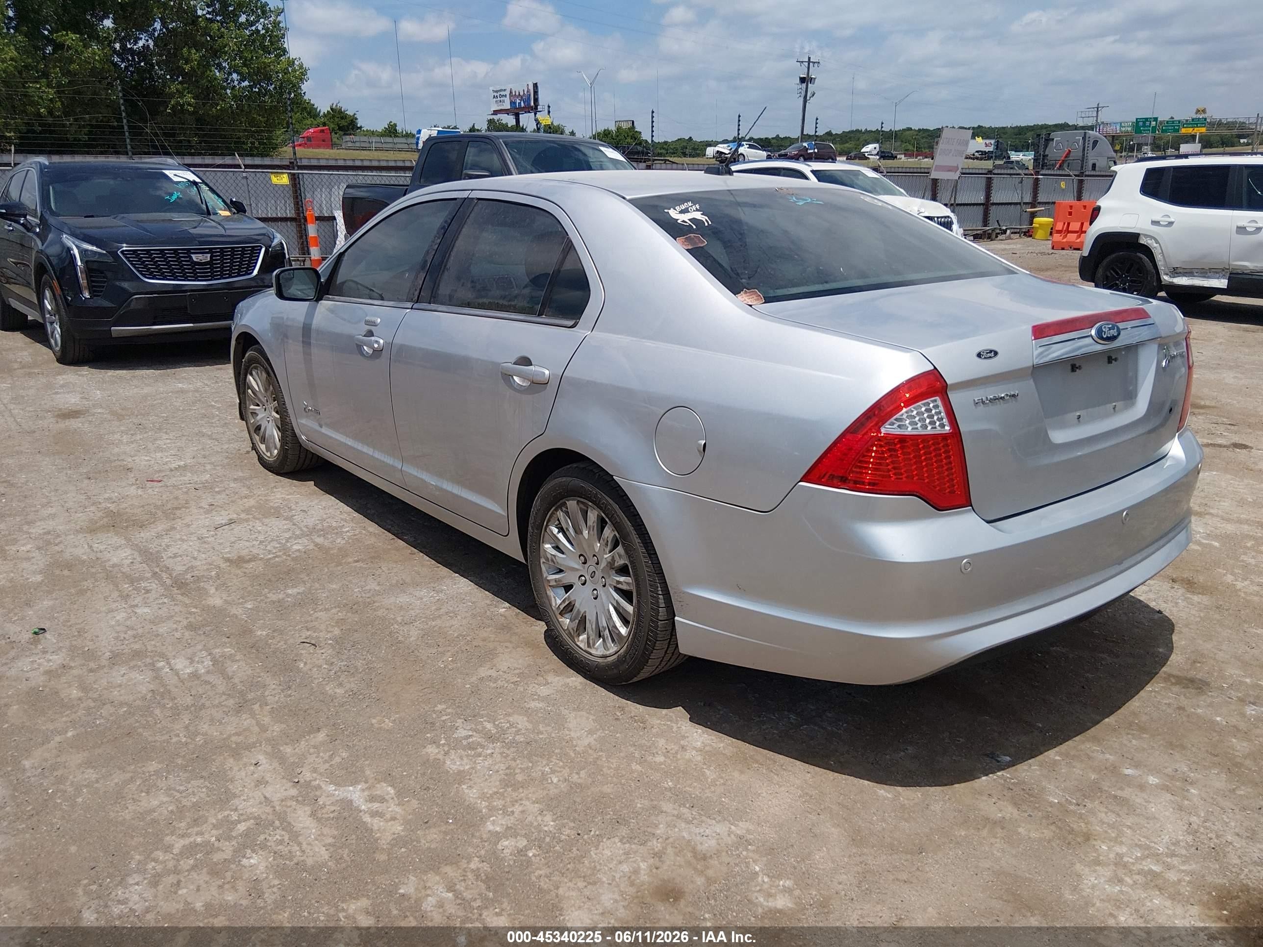 2012 Ford Fusion Hybrid   Silver vin: 3FADP0L3XCR219741