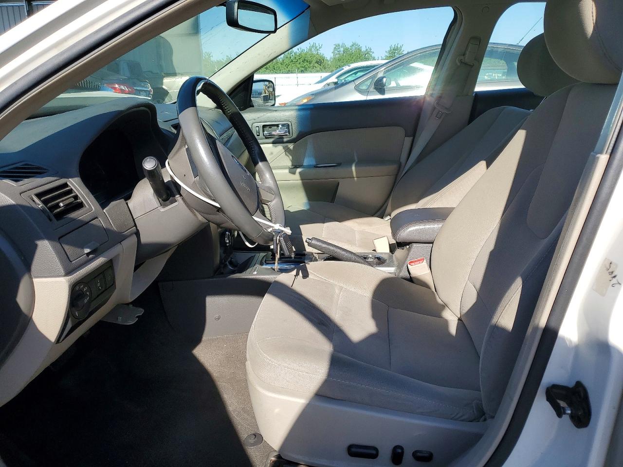 2012 Ford Fusion Hybrid White vin: 3FADP0L3XCR305163