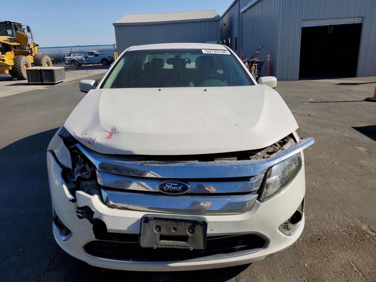 2012 Ford Fusion Hybrid White vin: 3FADP0L3XCR305163