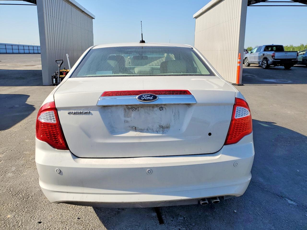 2012 Ford Fusion Hybrid White vin: 3FADP0L3XCR305163