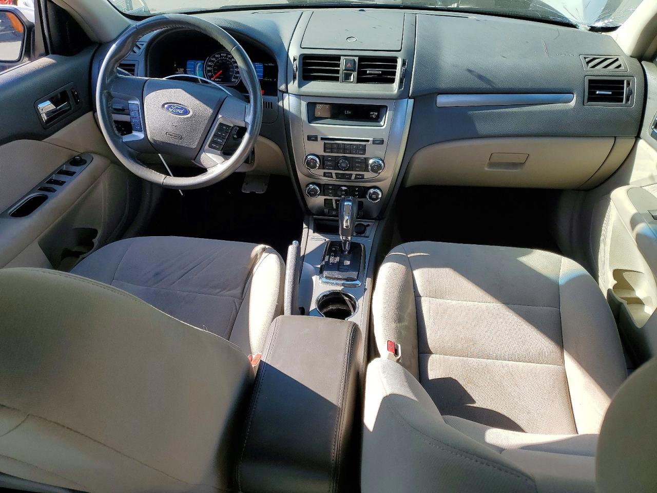 2012 Ford Fusion Hybrid White vin: 3FADP0L3XCR305163