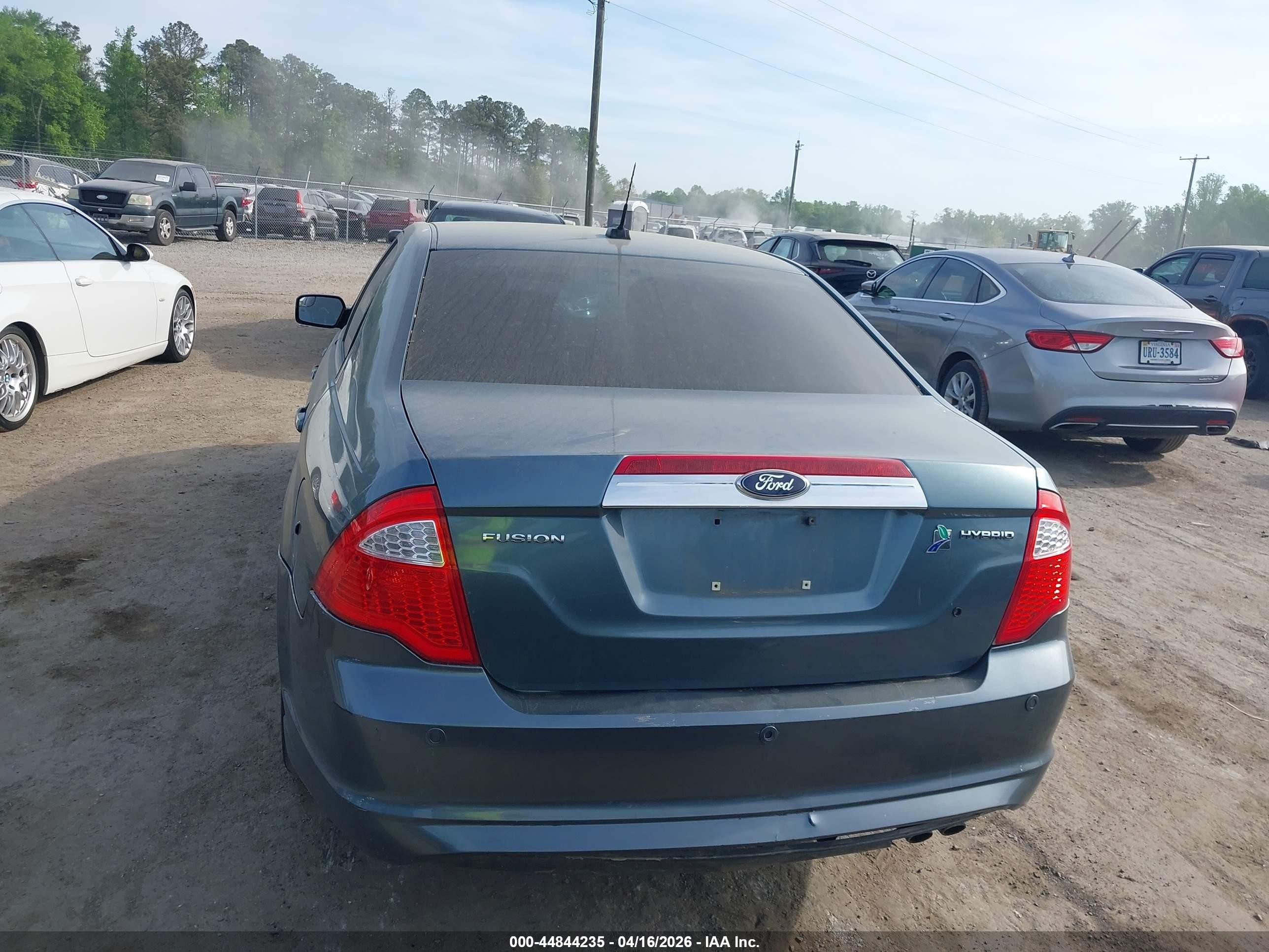 2012 Ford Fusion Hybrid   Gray vin: 3FADP0L3XCR373303