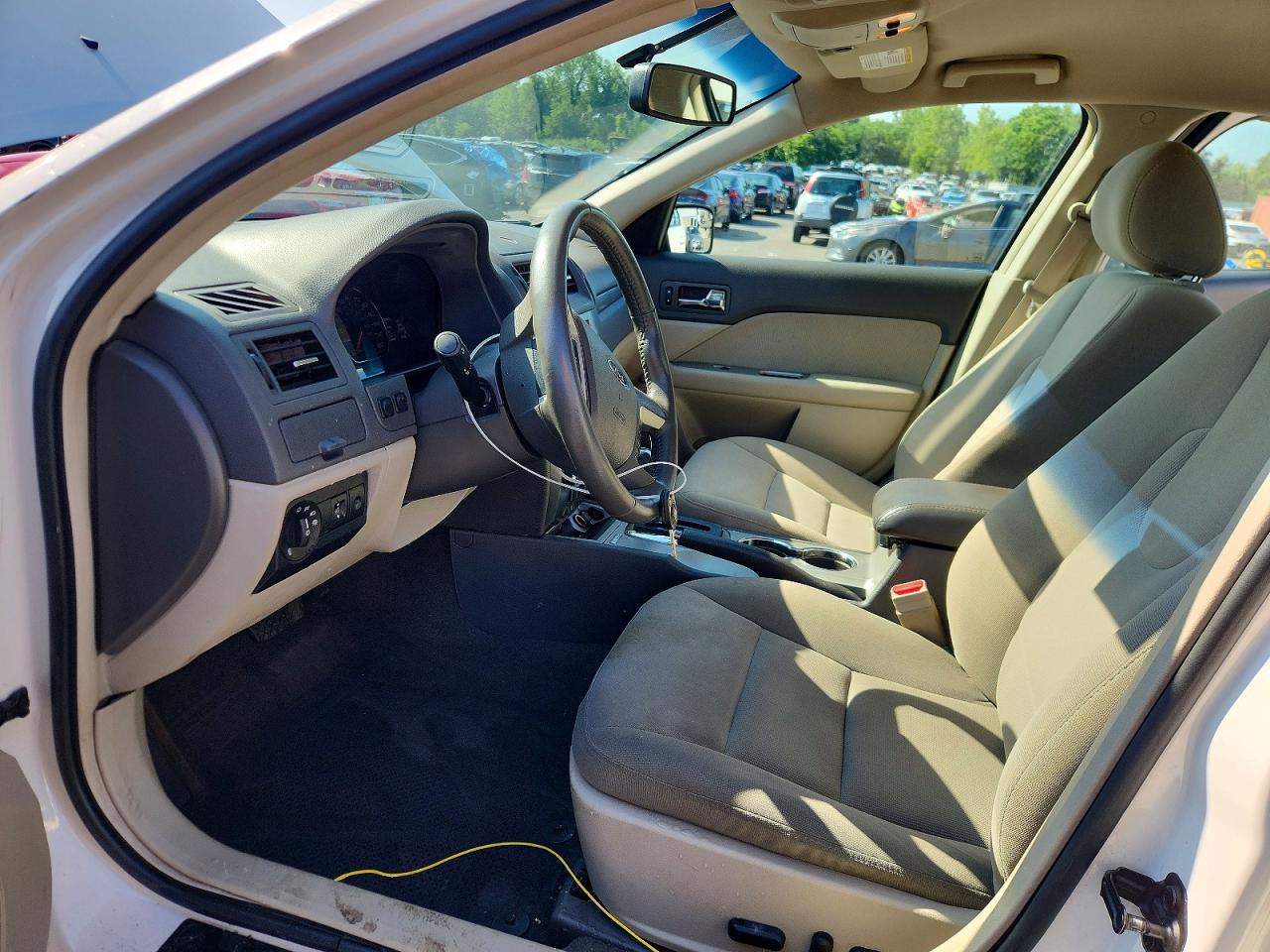 2012 Ford Fusion Hybrid White vin: 3FADP0L3XCR447416