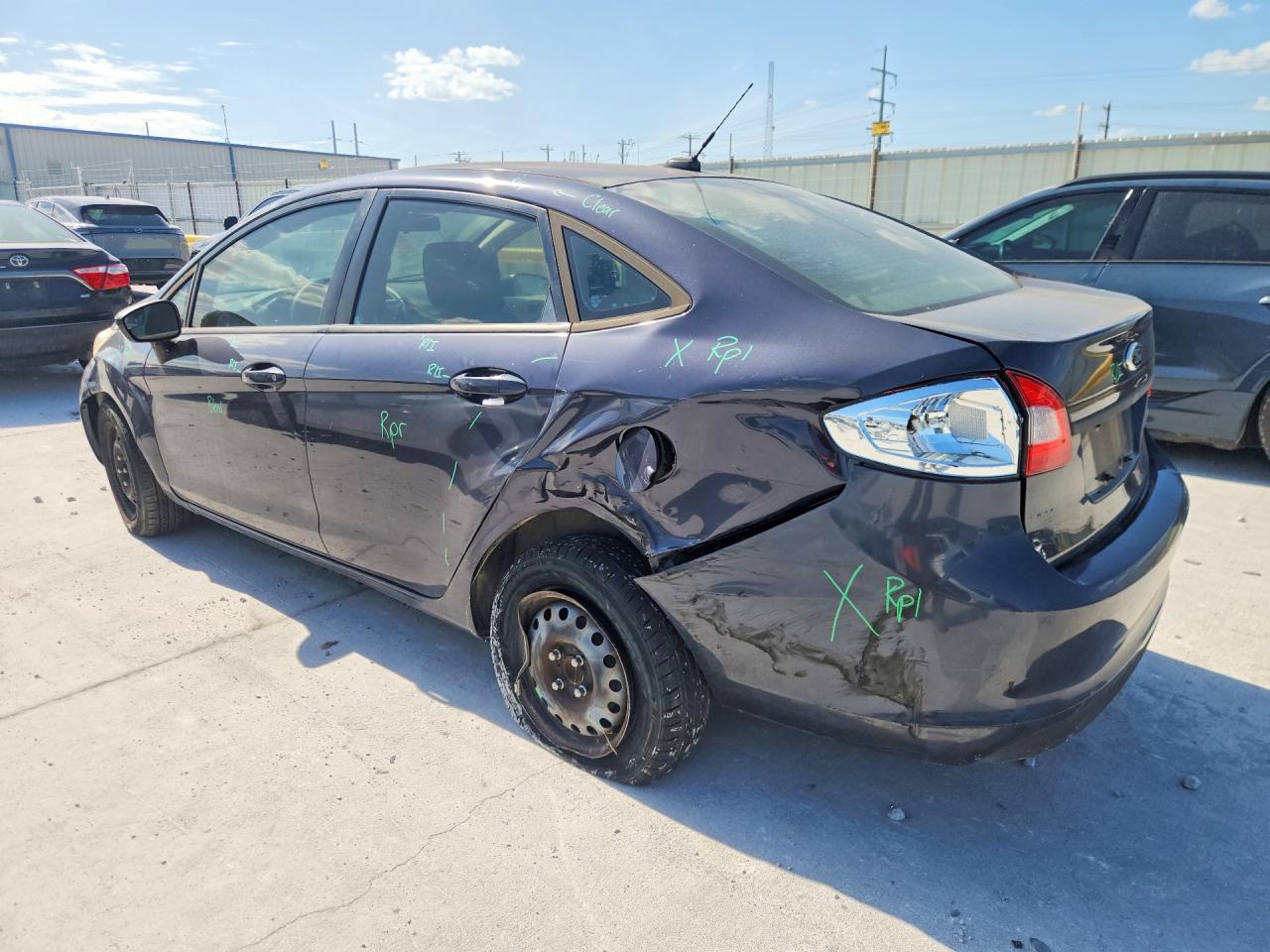 2013 Ford Fiesta S Charcoal vin: 3FADP4AJ0DM118778