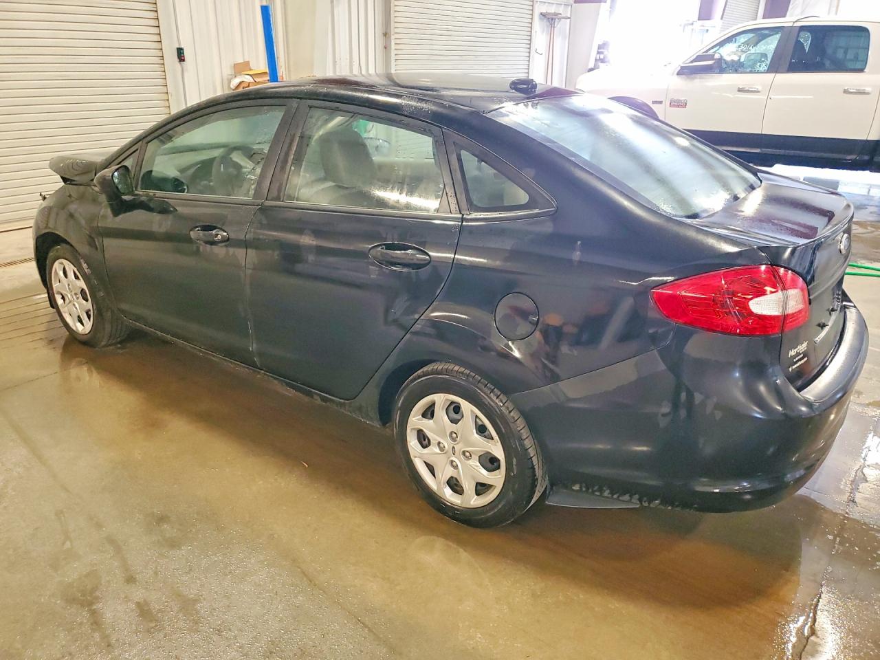 2013 Ford Fiesta S Black vin: 3FADP4AJ0DM225880