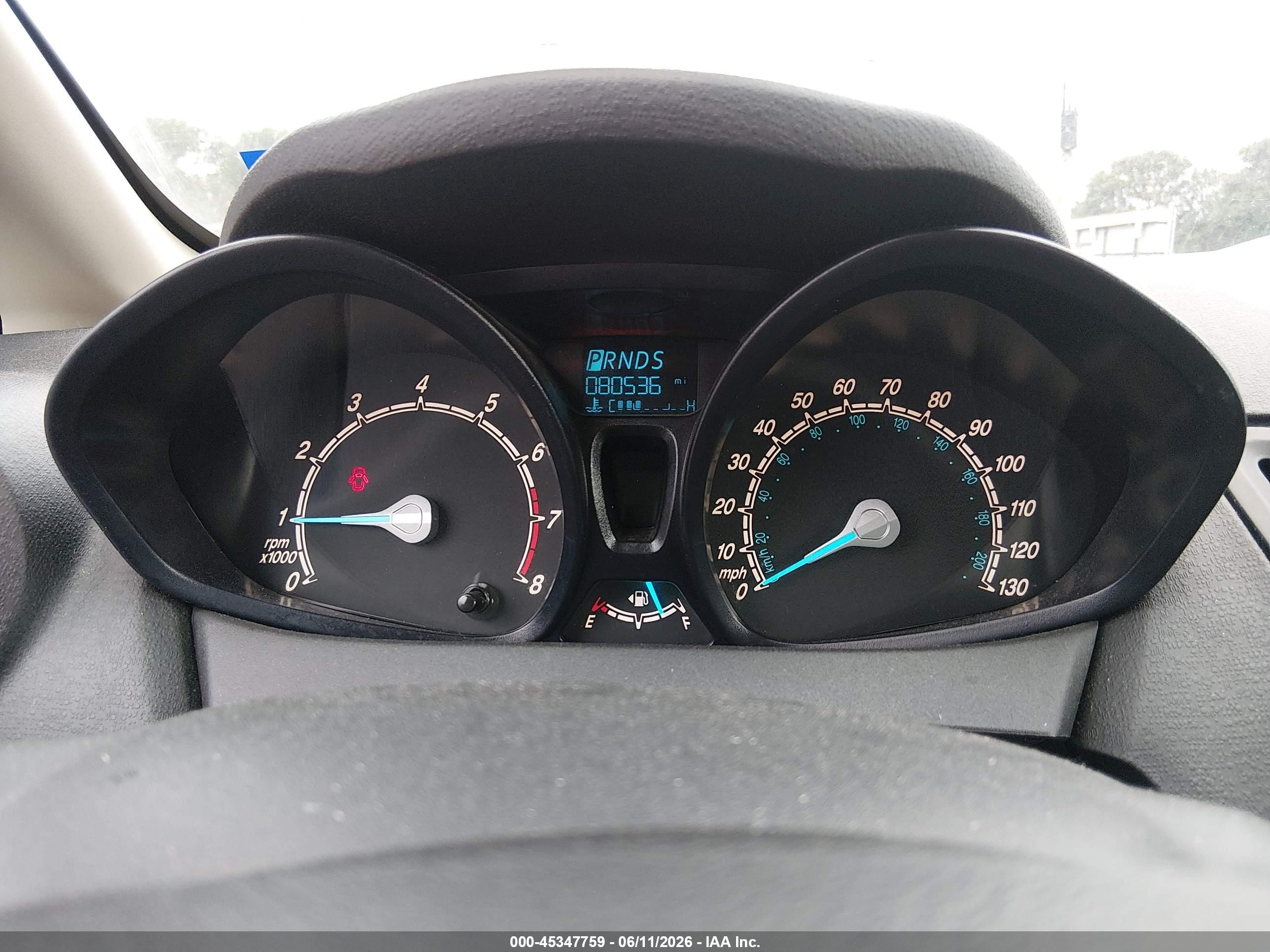 2015 Ford Fiesta S Black vin: 3FADP4AJ0FM120680