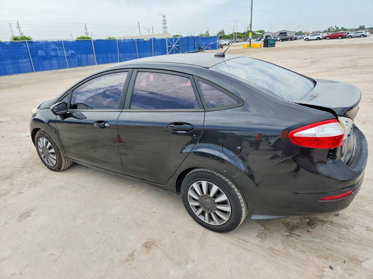 2015 Ford Fiesta S Black vin: 3FADP4AJ0FM202795