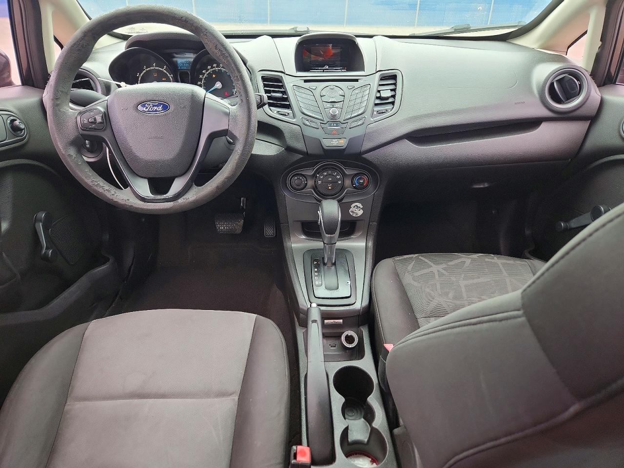 2015 Ford Fiesta S Black vin: 3FADP4AJ0FM202795