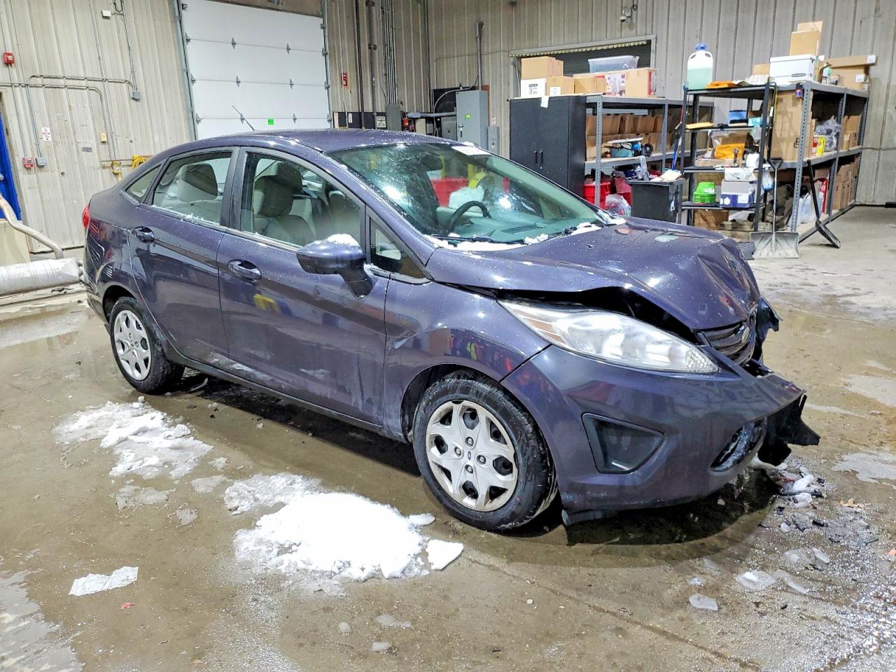 2012 Ford Fiesta S Blue vin: 3FADP4AJ1CM104449