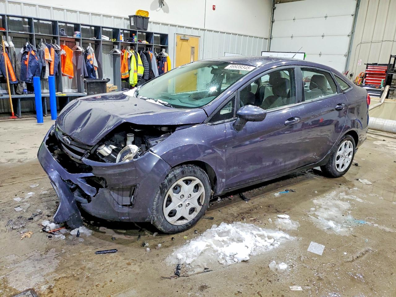 2012 Ford Fiesta S Blue vin: 3FADP4AJ1CM104449