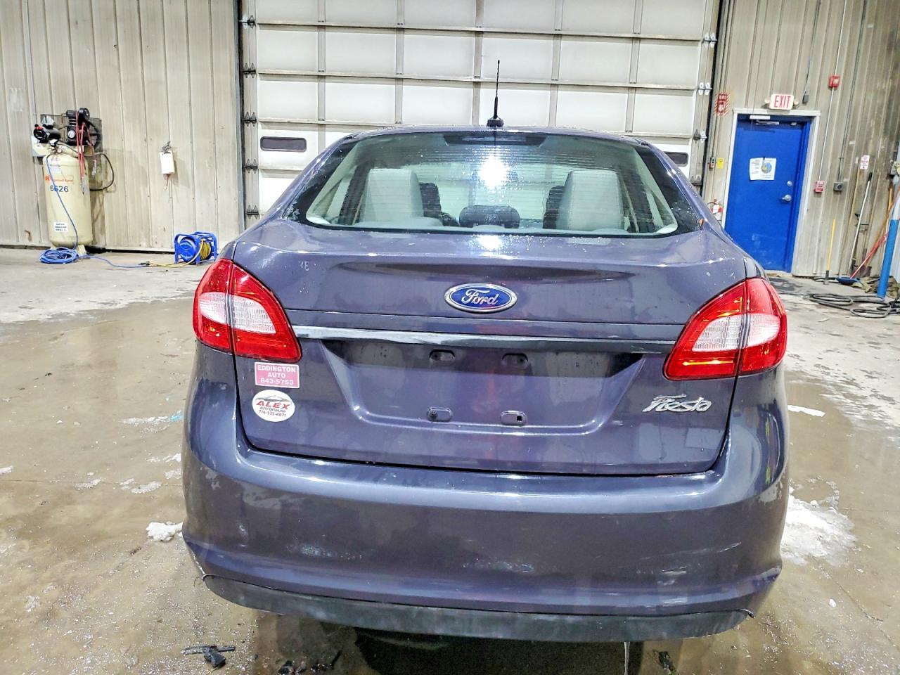 2012 Ford Fiesta S Blue vin: 3FADP4AJ1CM104449