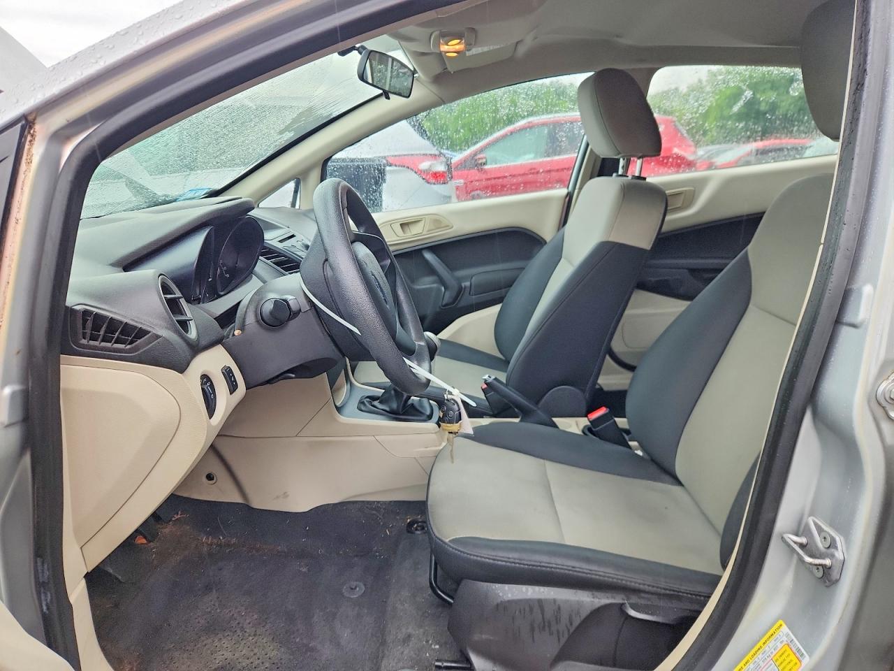 2012 Ford Fiesta S Silver vin: 3FADP4AJ1CM169589