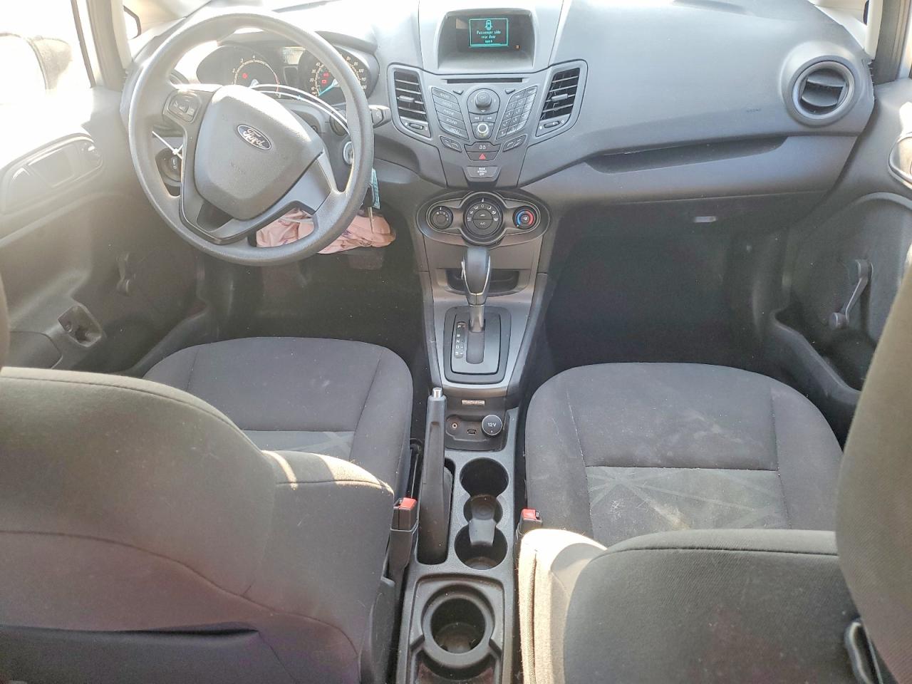 2015 Ford Fiesta S Silver vin: 3FADP4AJ1FM117383