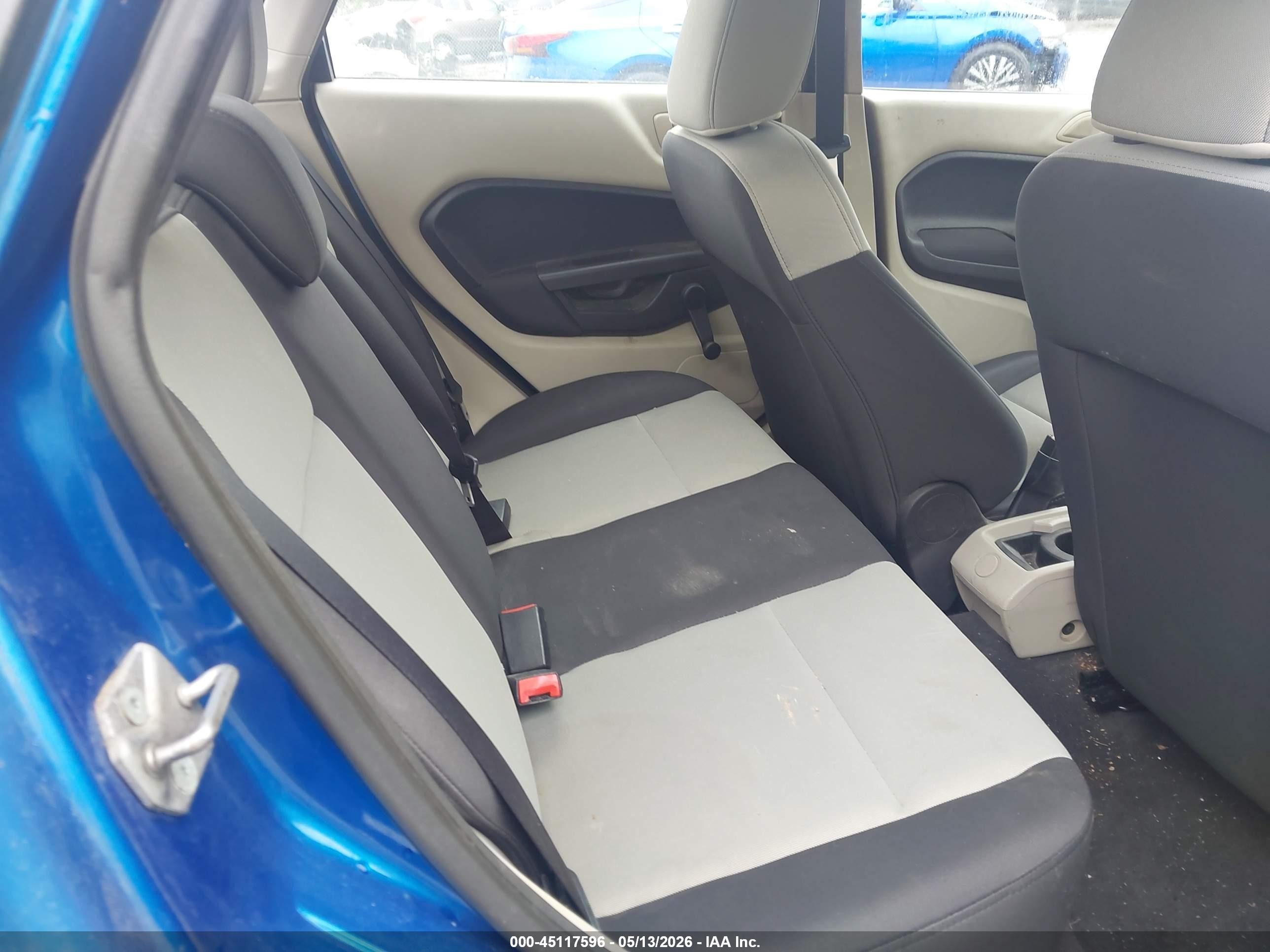 2011 Ford Fiesta S Blue vin: 3FADP4AJ2BM164237