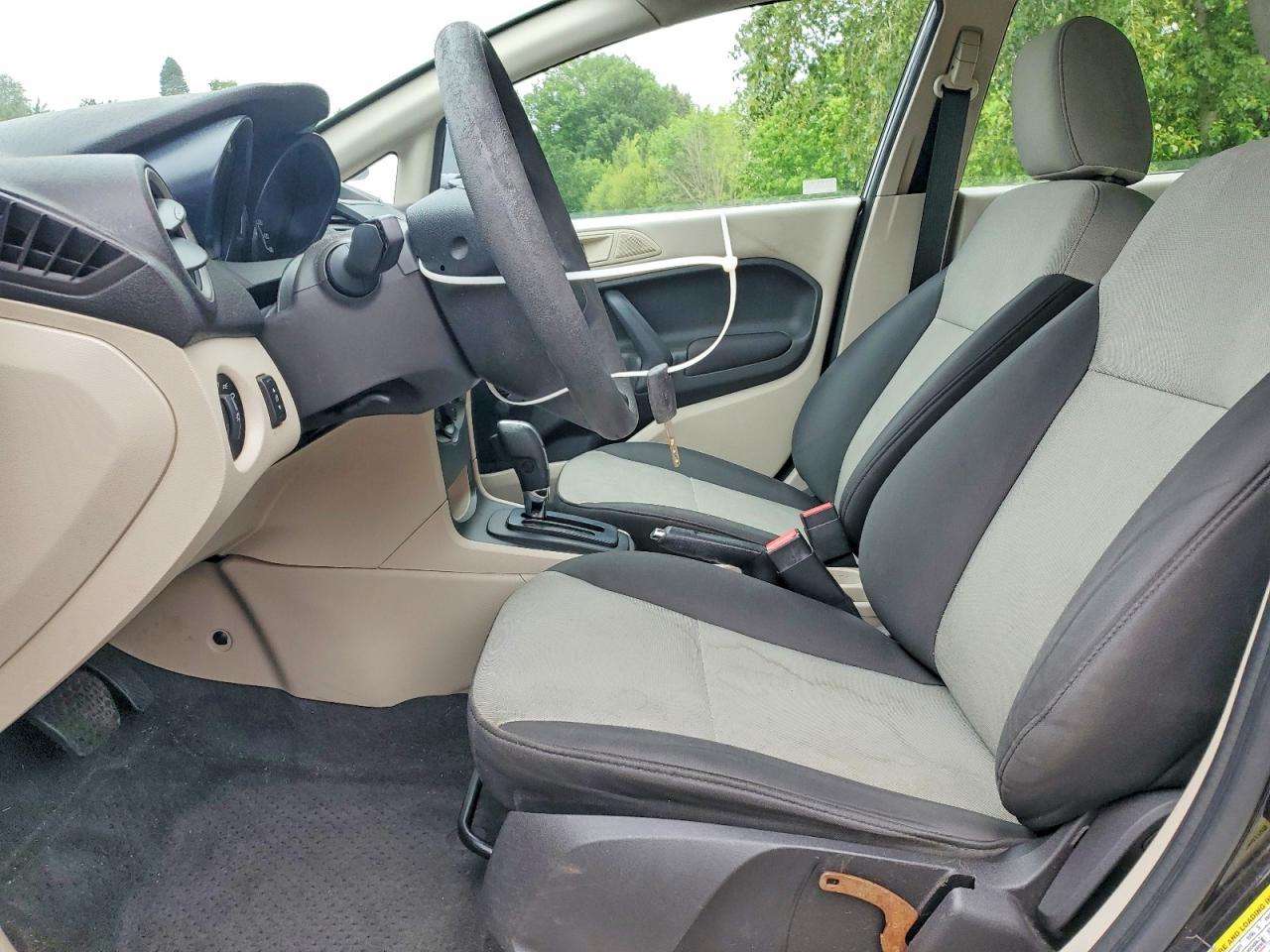 2013 Ford Fiesta S Black vin: 3FADP4AJ2DM178092