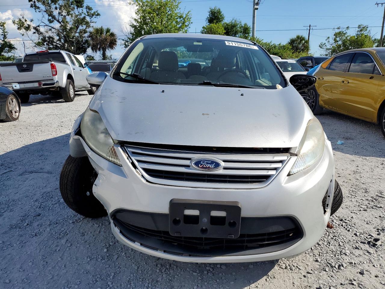 2012 Ford Fiesta Silver vin: 3FADP4AJ3CM153782