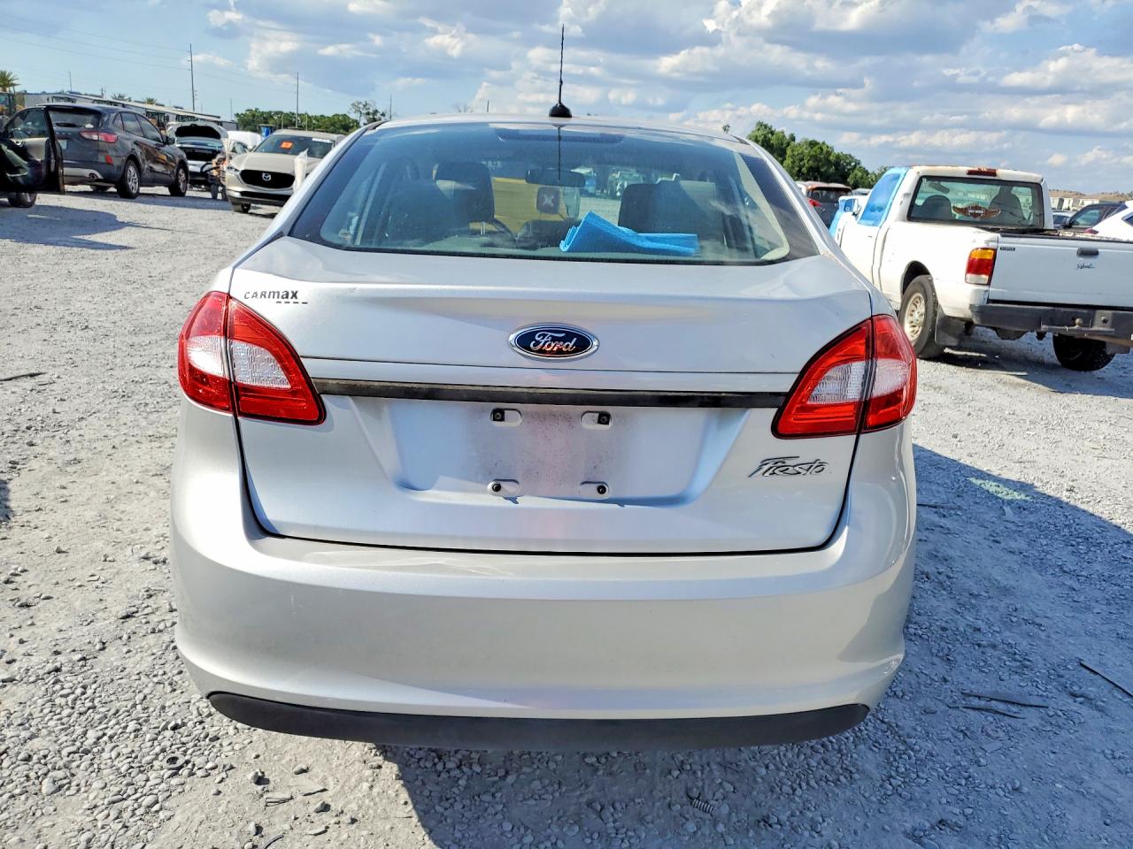 2012 Ford Fiesta Silver vin: 3FADP4AJ3CM153782