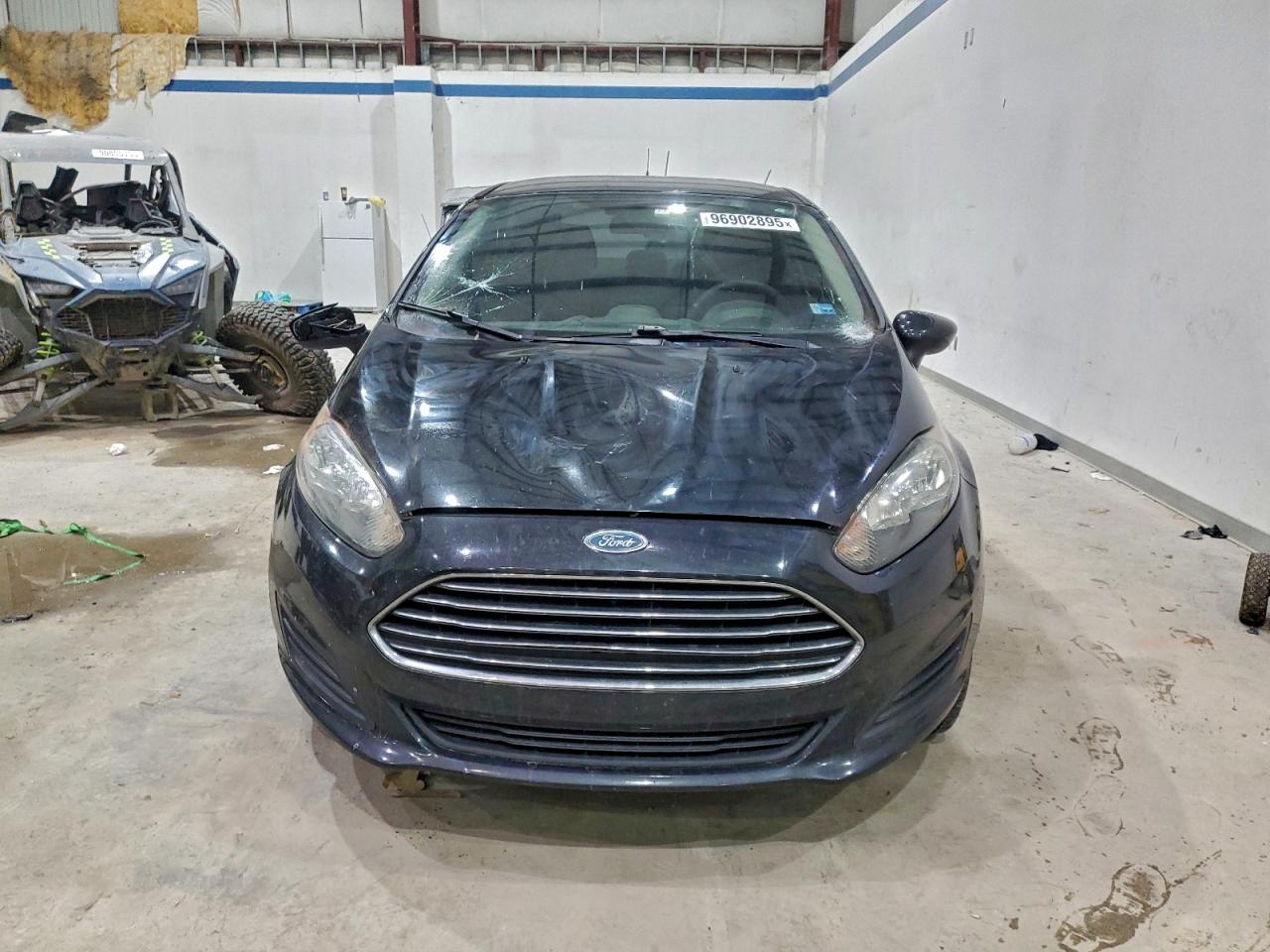 2015 Ford Fiesta S Black vin: 3FADP4AJ3FM123251