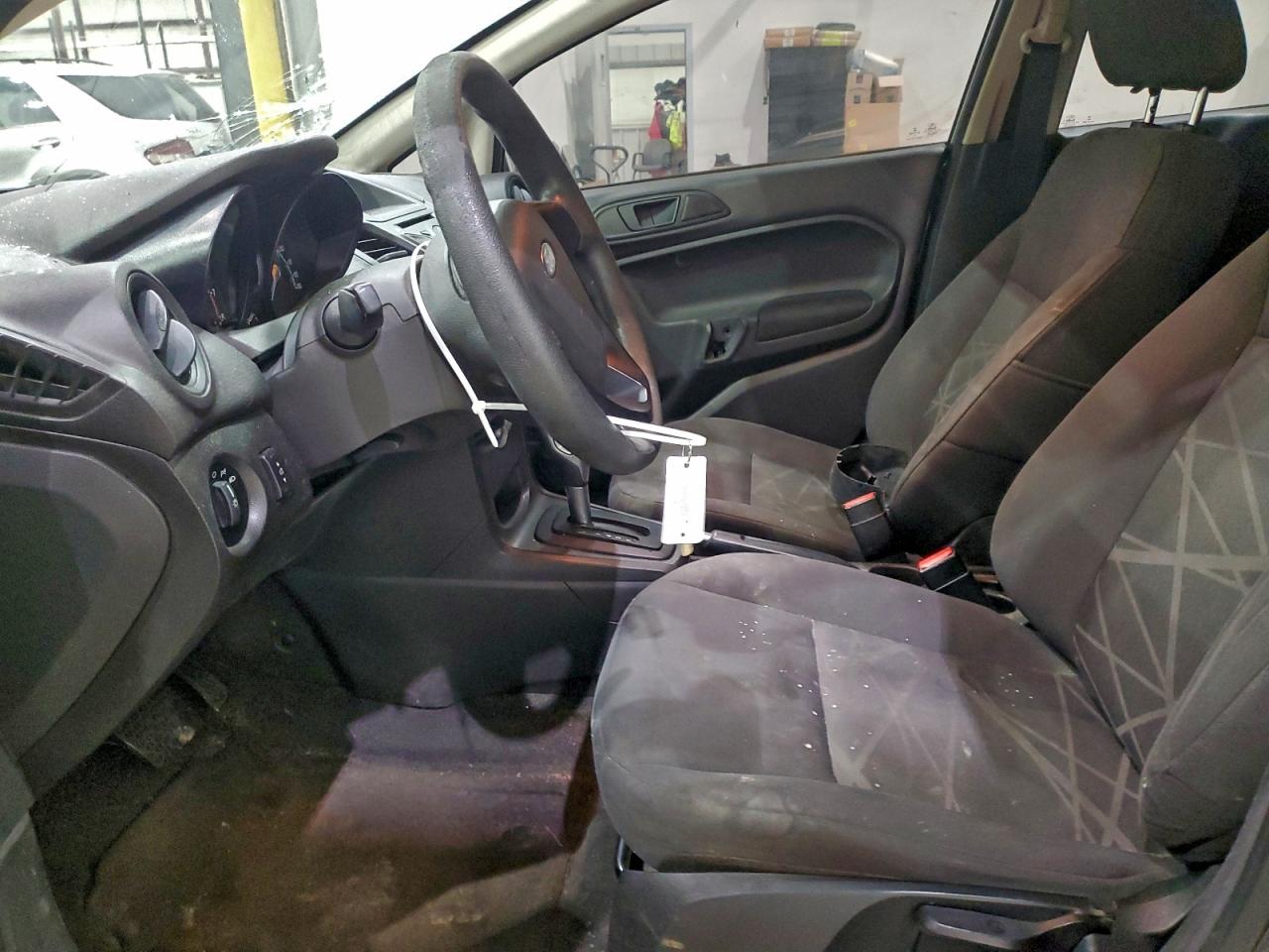 2015 Ford Fiesta S Black vin: 3FADP4AJ3FM123251
