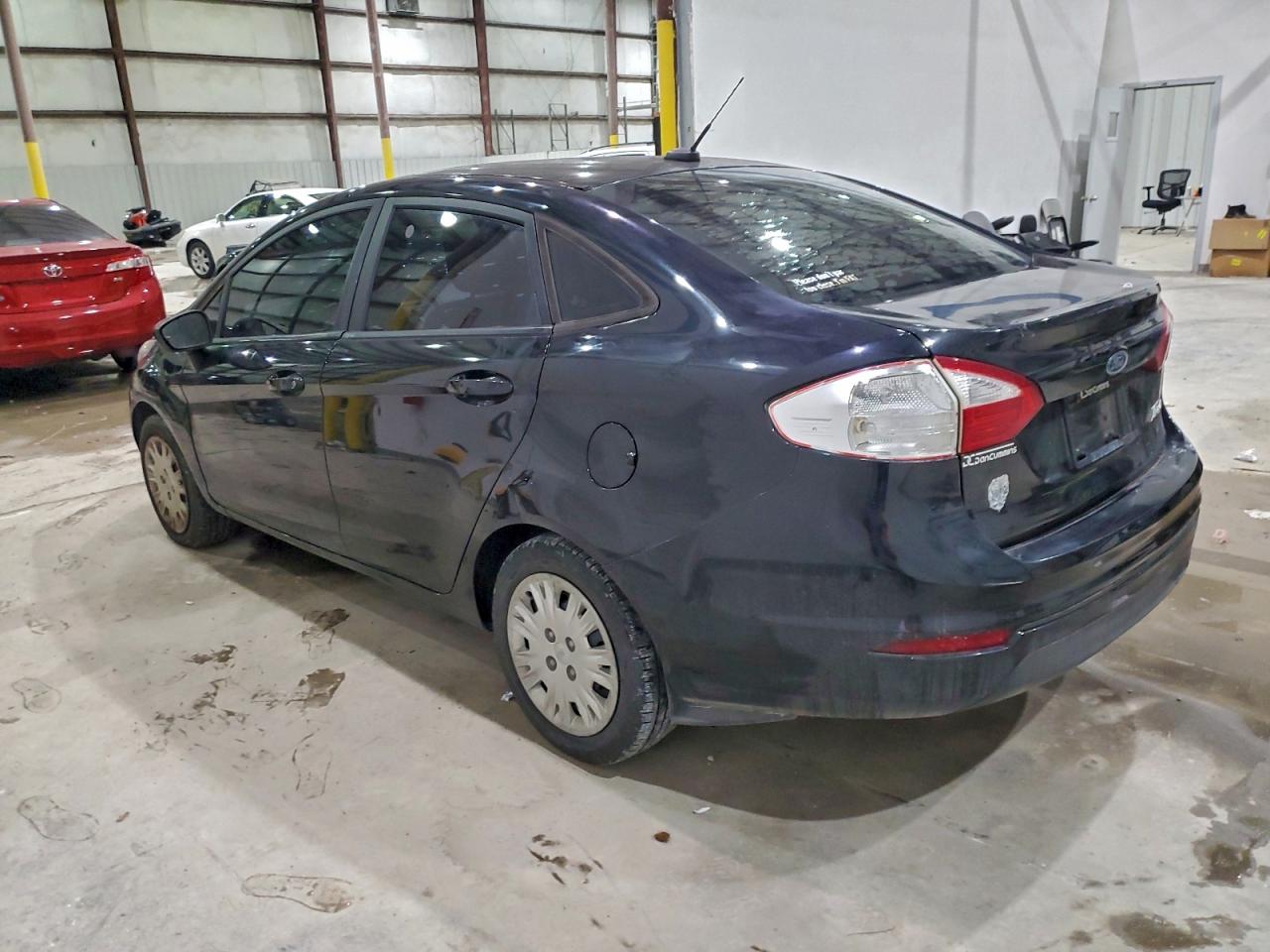 2015 Ford Fiesta S Black vin: 3FADP4AJ3FM123251