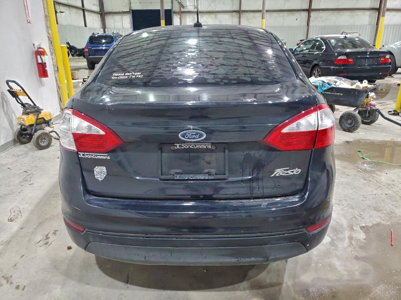 2015 Ford Fiesta S Black vin: 3FADP4AJ3FM123251