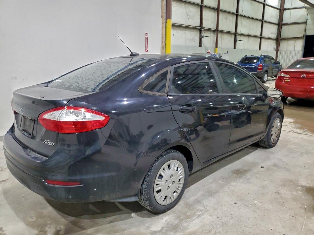 2015 Ford Fiesta S Black vin: 3FADP4AJ3FM123251