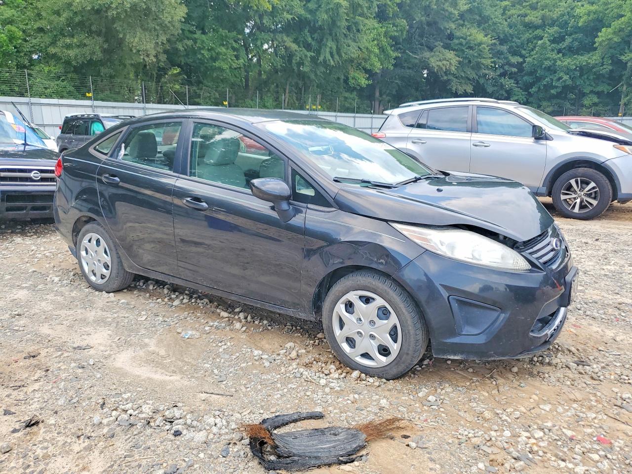 2011 Ford Fiesta S Black vin: 3FADP4AJ5BM206383