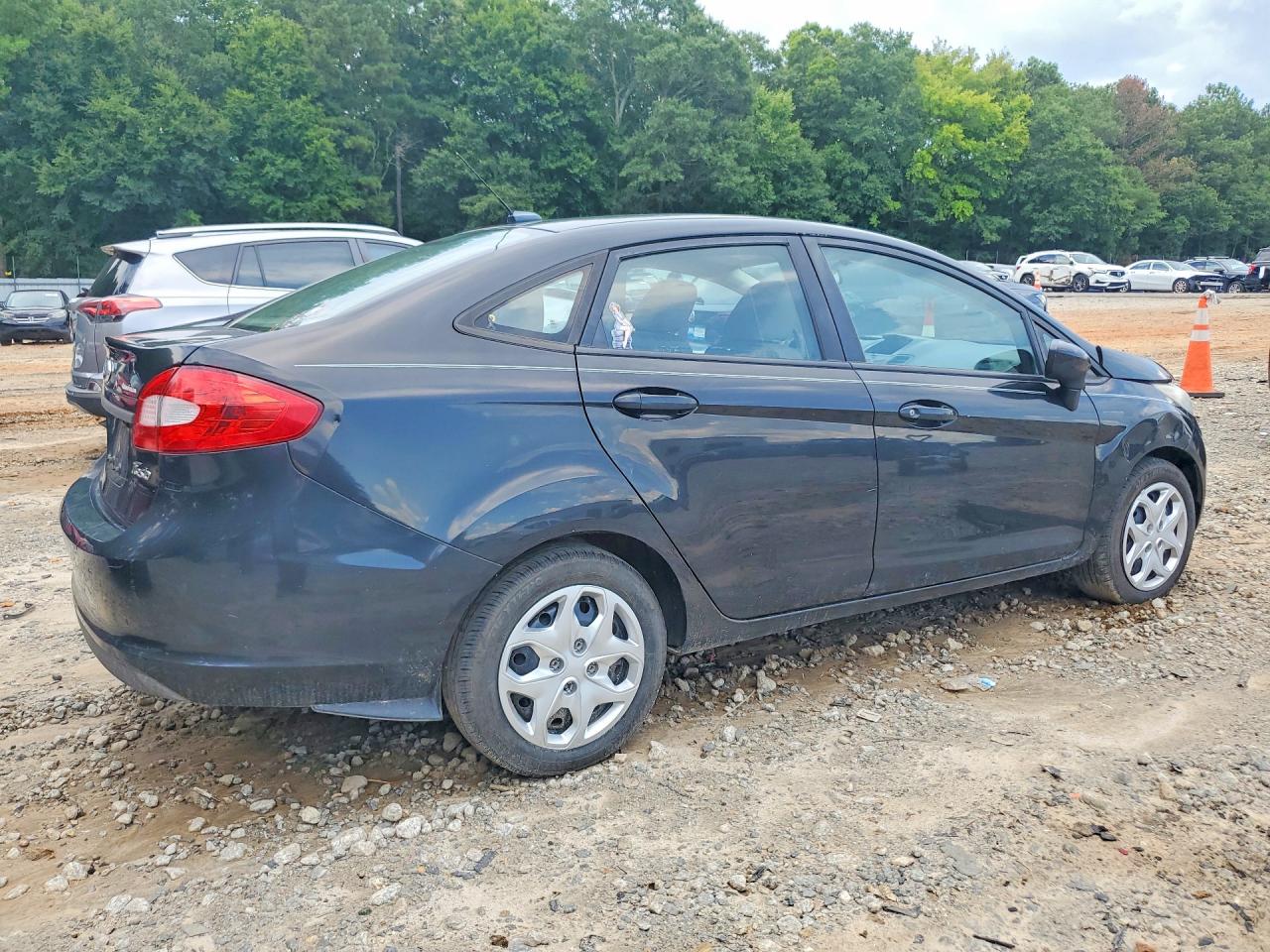 2011 Ford Fiesta S Black vin: 3FADP4AJ5BM206383