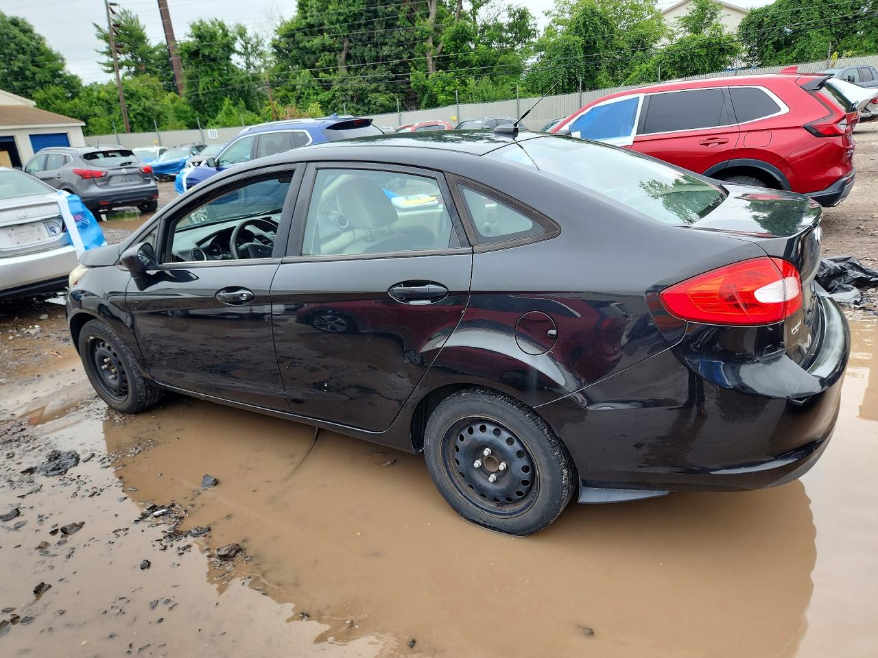 2011 Ford Fiesta S Black vin: 3FADP4AJ5BM231607