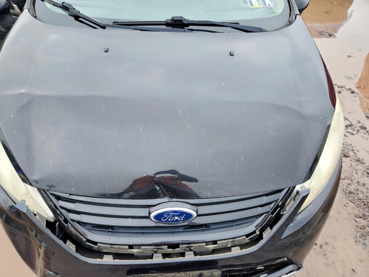 2011 Ford Fiesta S Black vin: 3FADP4AJ5BM231607