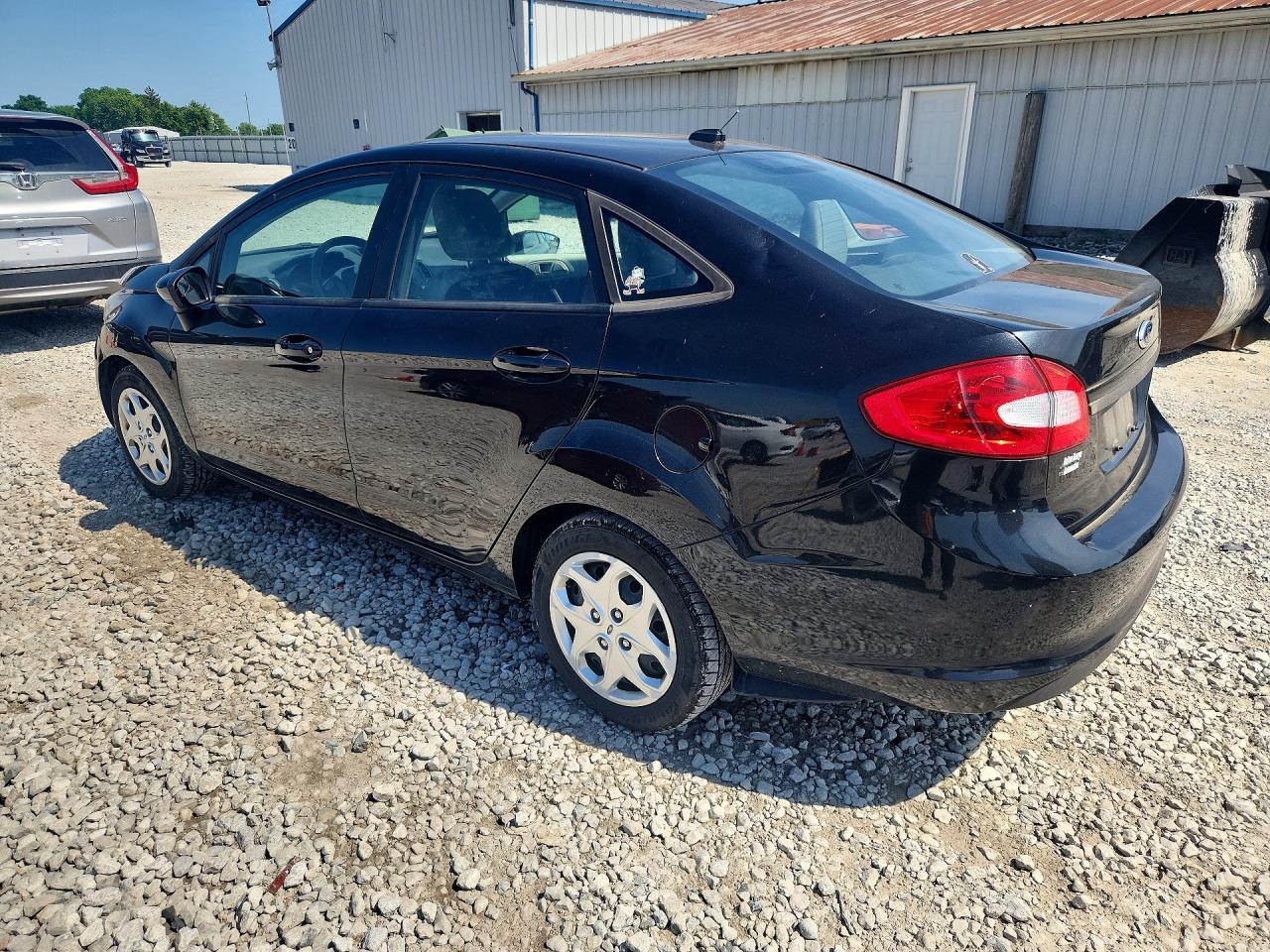 2012 Ford Fiesta S Black vin: 3FADP4AJ5CM186881