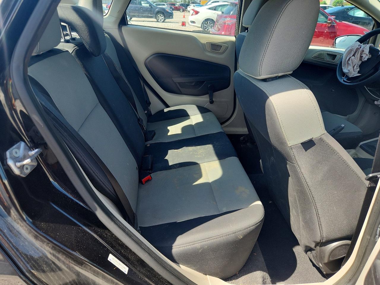 2012 Ford Fiesta S Black vin: 3FADP4AJ5CM186881