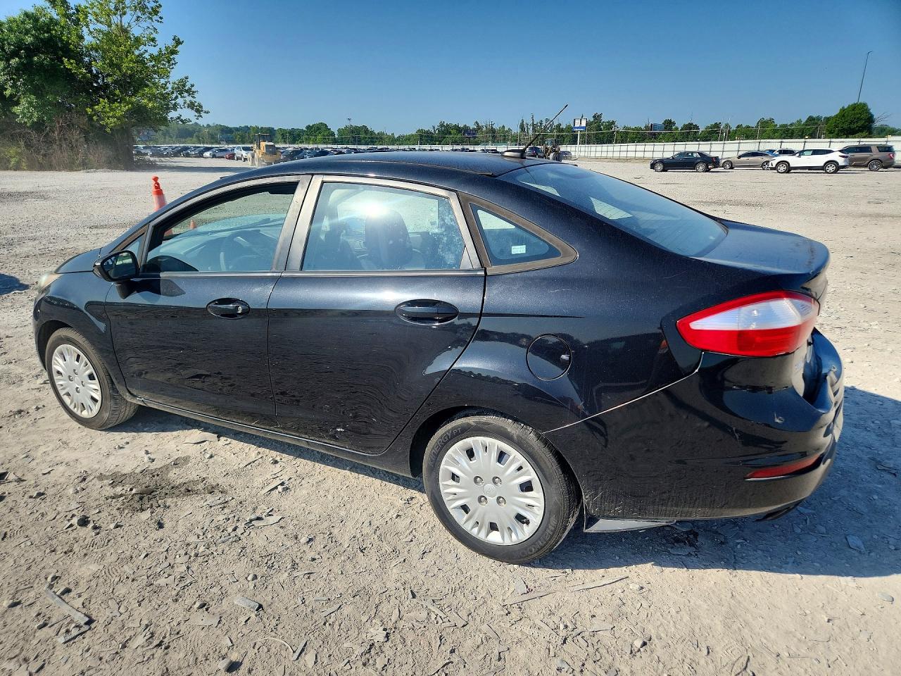 2014 Ford Fiesta S Black vin: 3FADP4AJ5EM180047