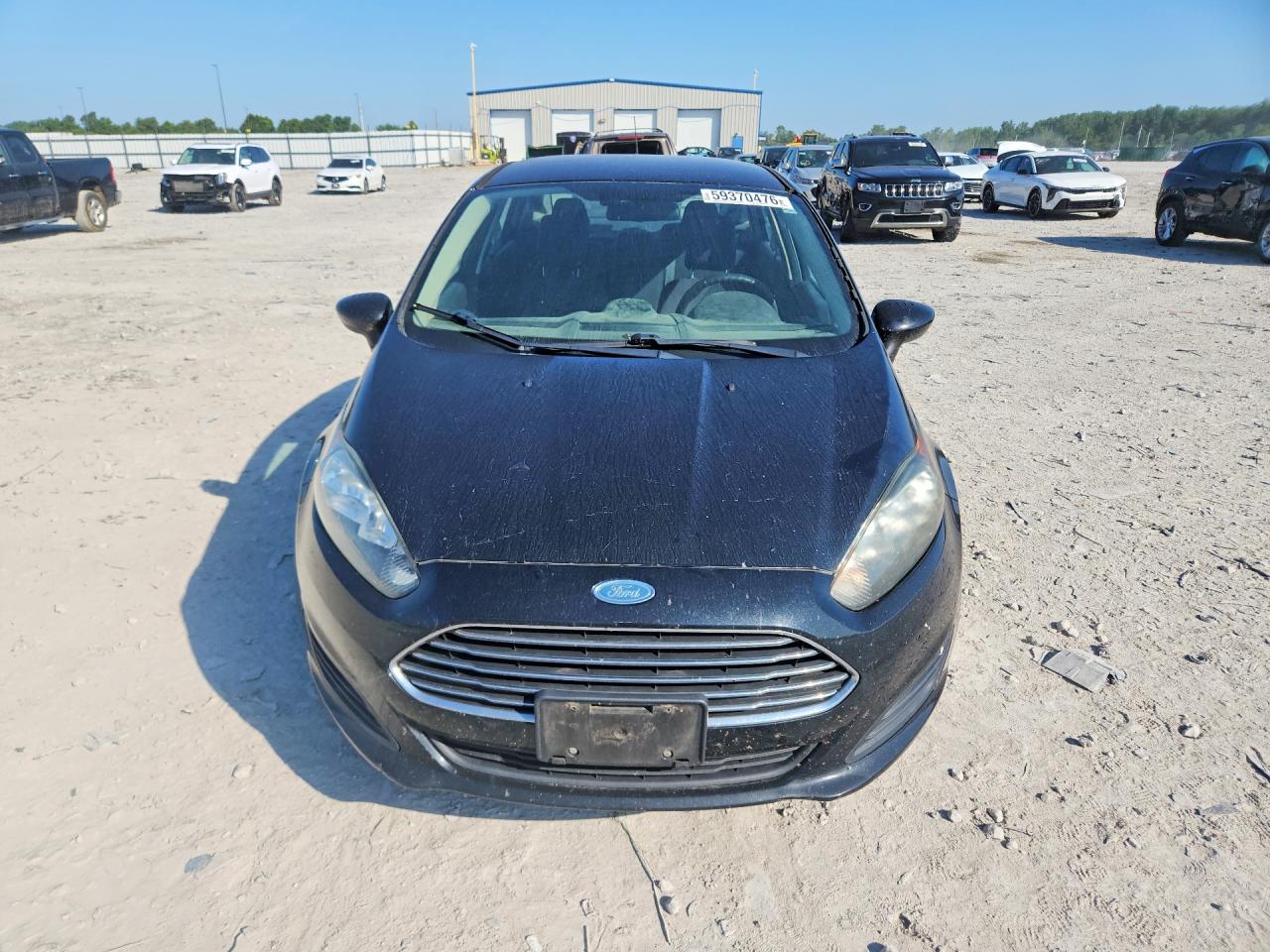 2014 Ford Fiesta S Black vin: 3FADP4AJ5EM180047