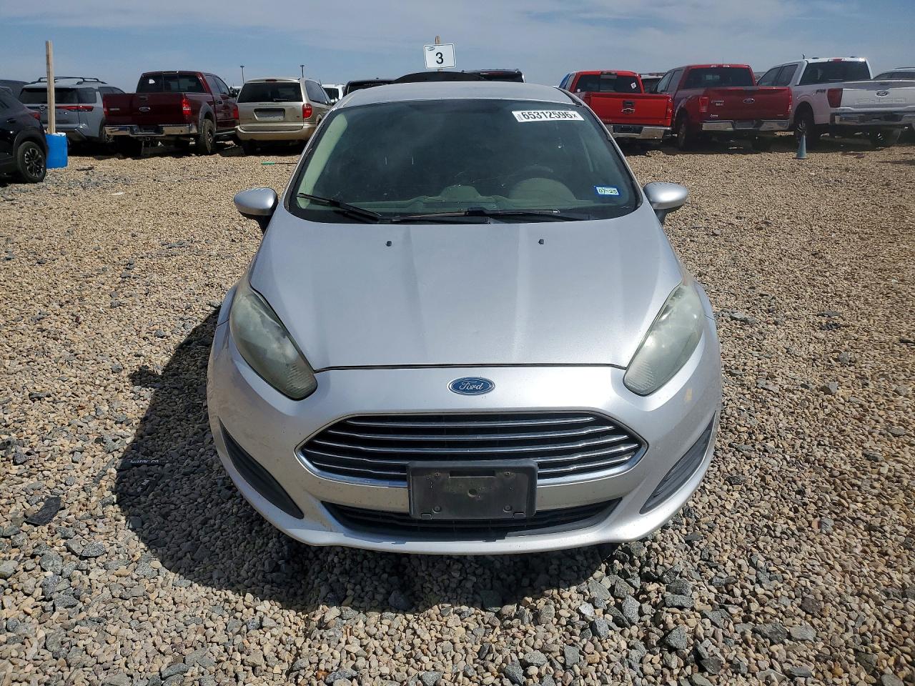 2014 Ford Fiesta S Gray vin: 3FADP4AJ5EM227478