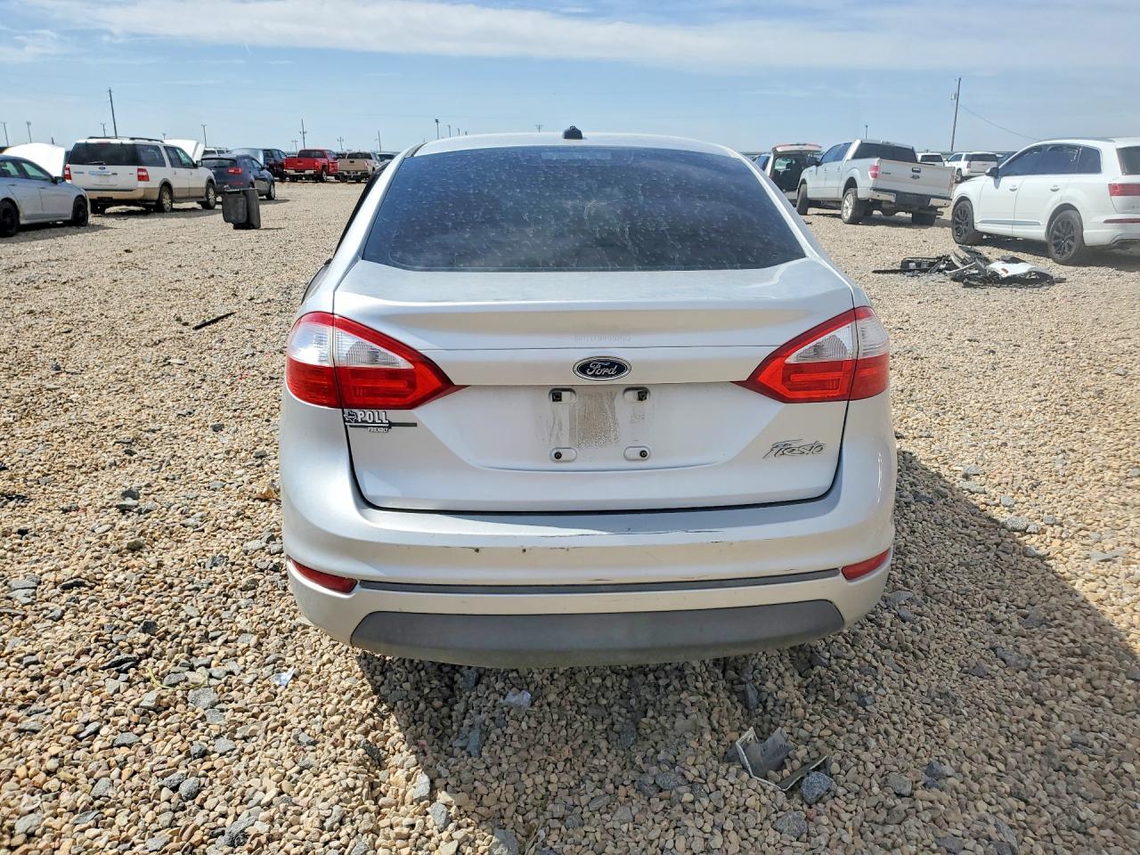 2014 Ford Fiesta S Gray vin: 3FADP4AJ5EM227478
