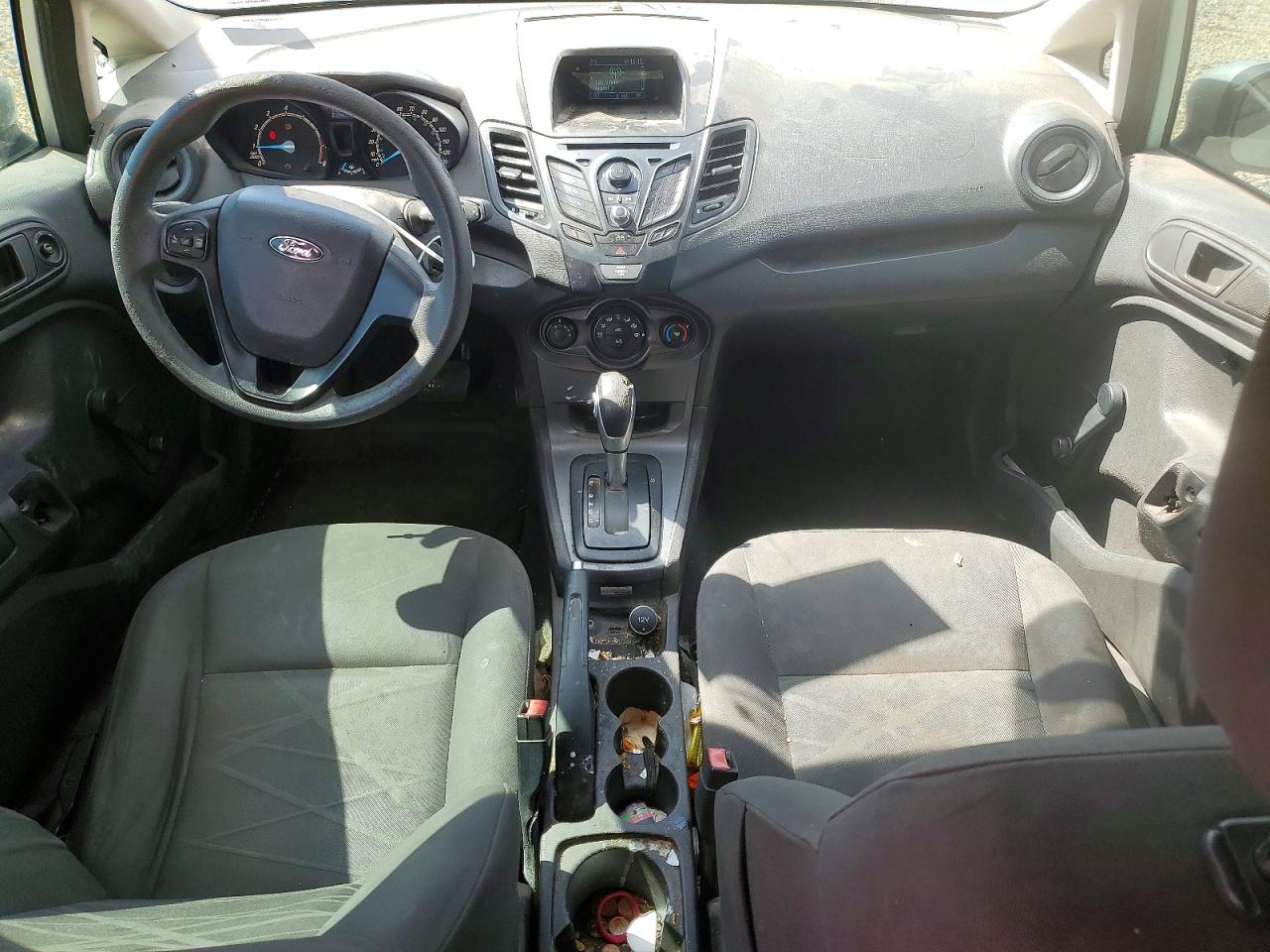 2014 Ford Fiesta S Gray vin: 3FADP4AJ5EM227478