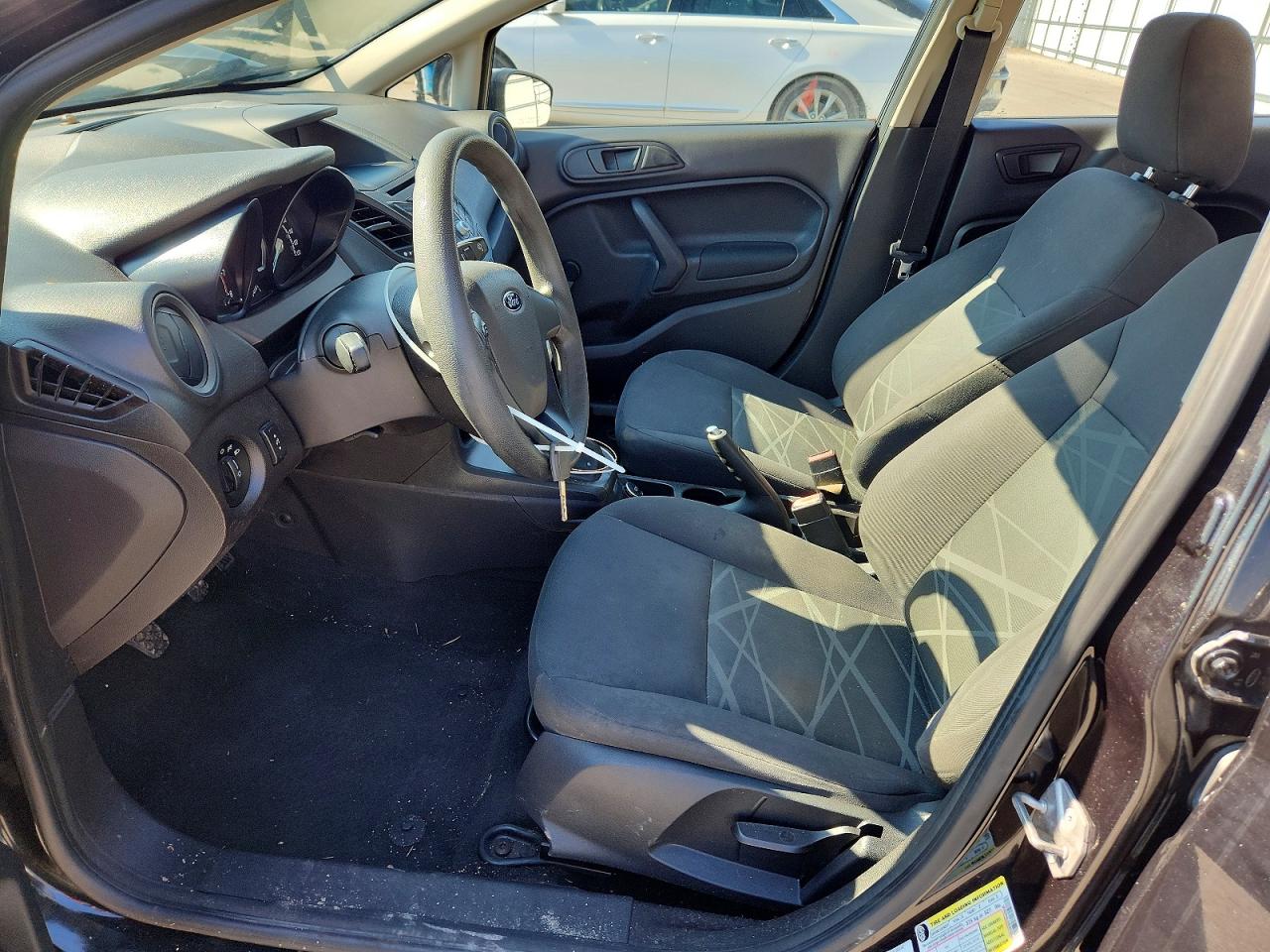 2014 Ford Fiesta S Black vin: 3FADP4AJ5EM233328