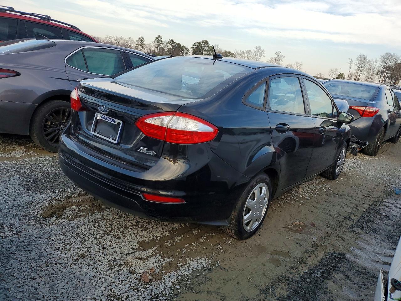 2014 Ford Fiesta S Black vin: 3FADP4AJ5EM233328