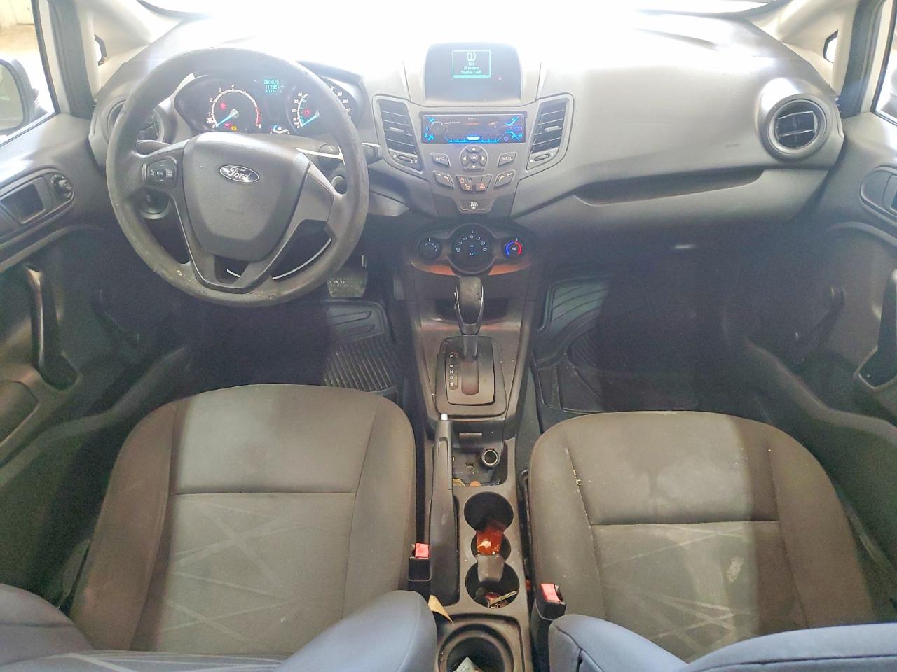 2015 Ford Fiesta S Silver vin: 3FADP4AJ5FM135580