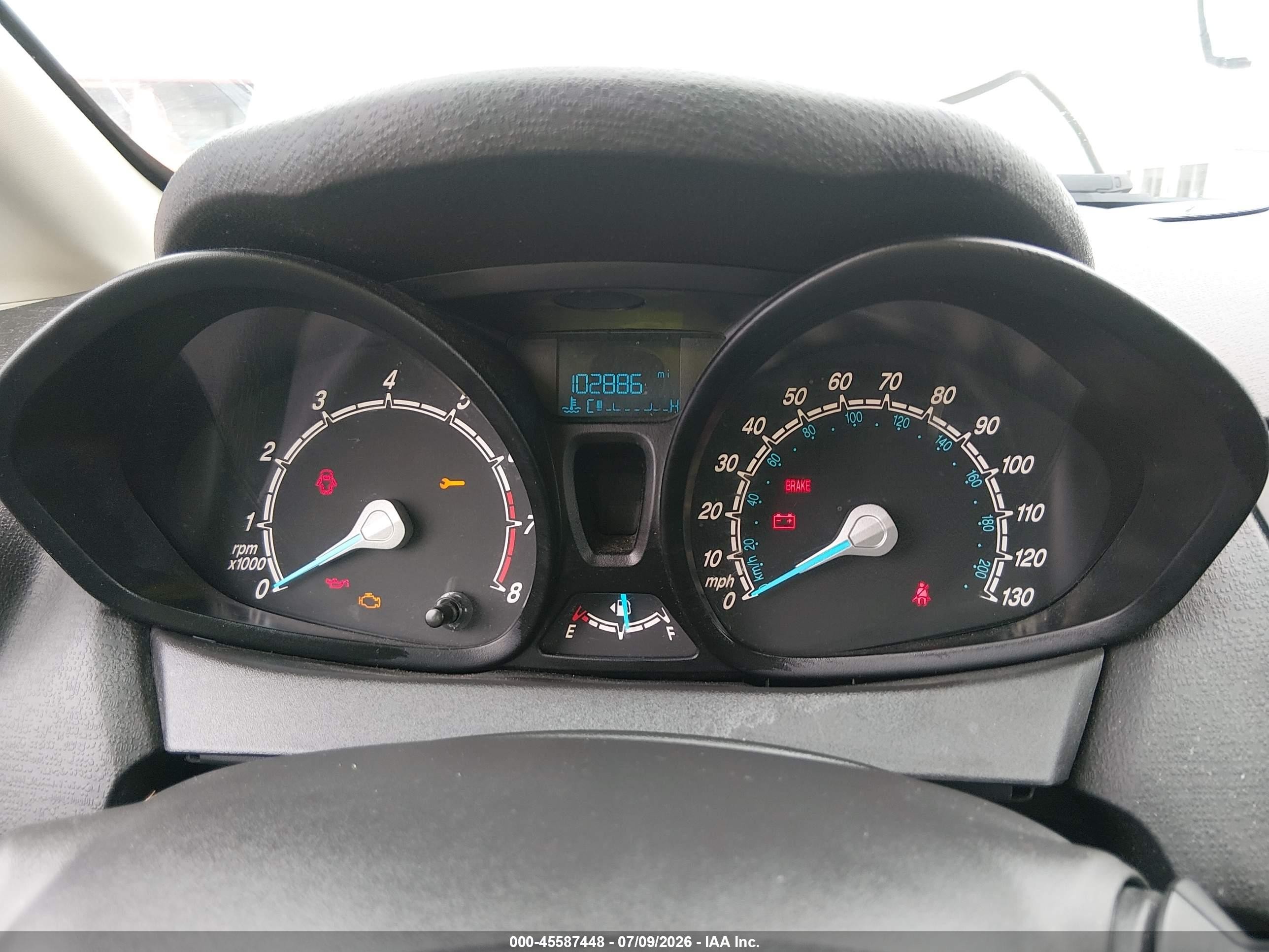 2019 Ford Fiesta S Silver vin: 3FADP4AJ5KM125934