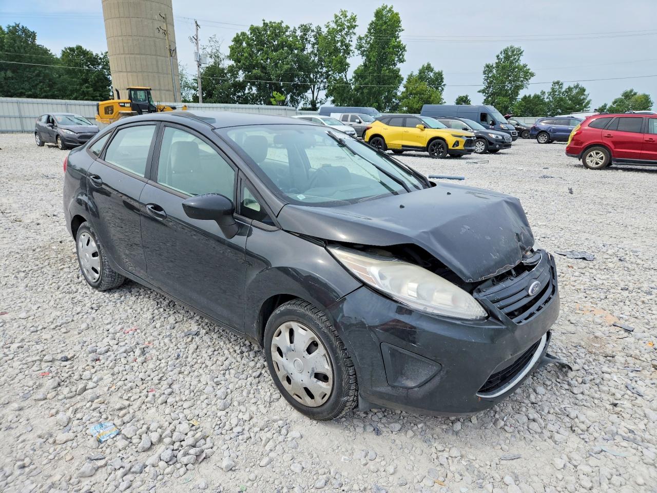 2011 Ford Fiesta S Black vin: 3FADP4AJ6BM228439