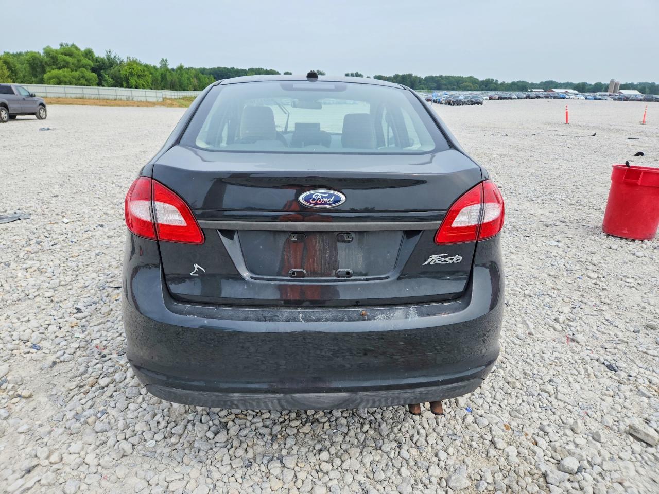 2011 Ford Fiesta S Black vin: 3FADP4AJ6BM228439