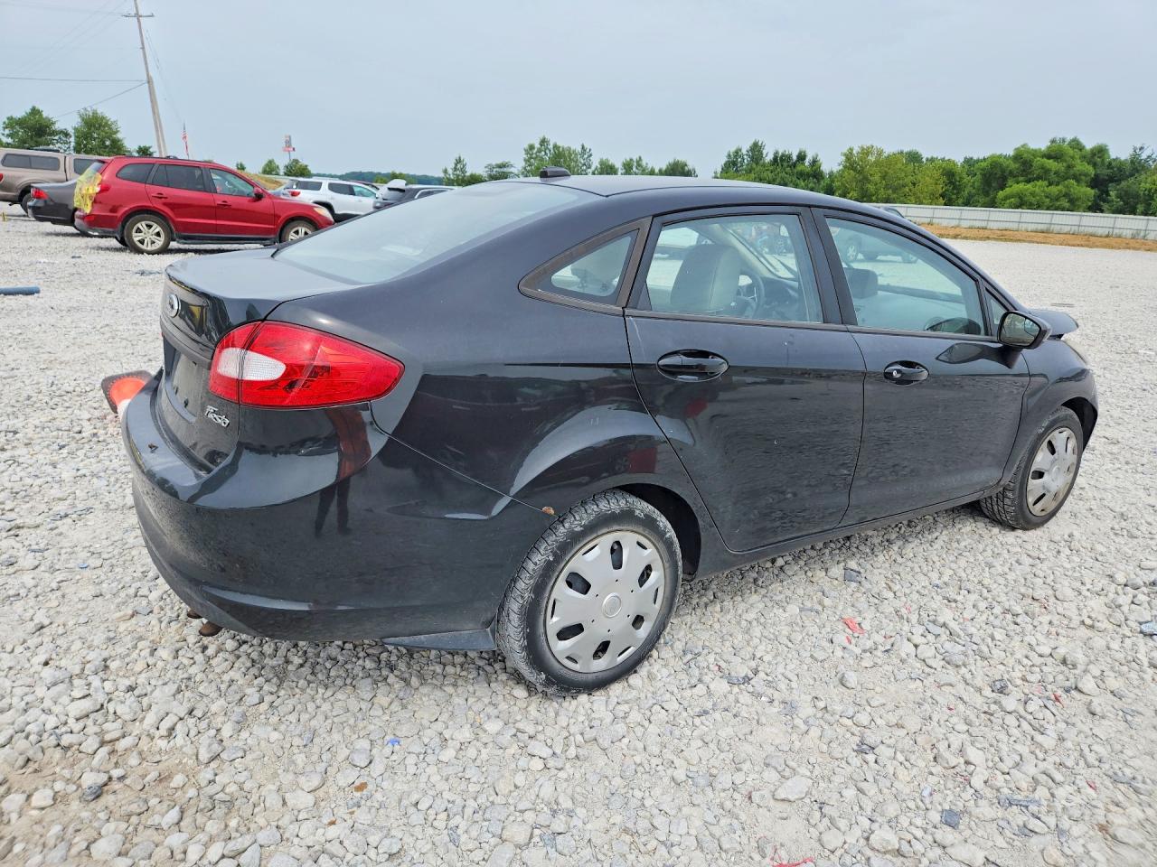 2011 Ford Fiesta S Black vin: 3FADP4AJ6BM228439