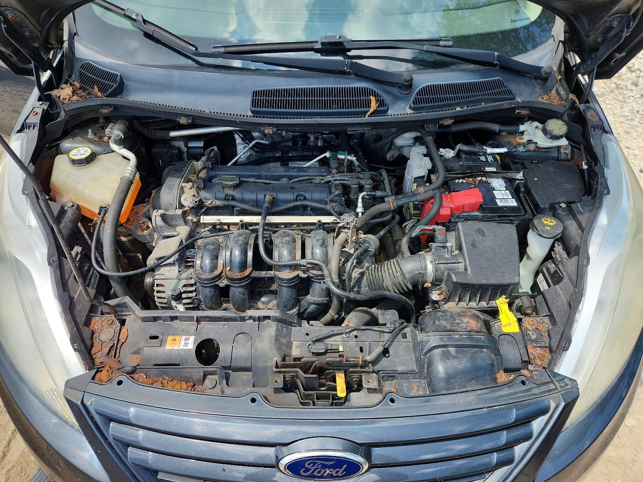 2011 Ford Fiesta S Gray vin: 3FADP4AJ6BM238713