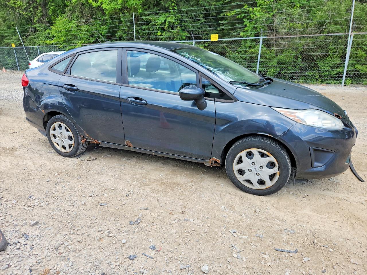 2011 Ford Fiesta S Gray vin: 3FADP4AJ6BM238713