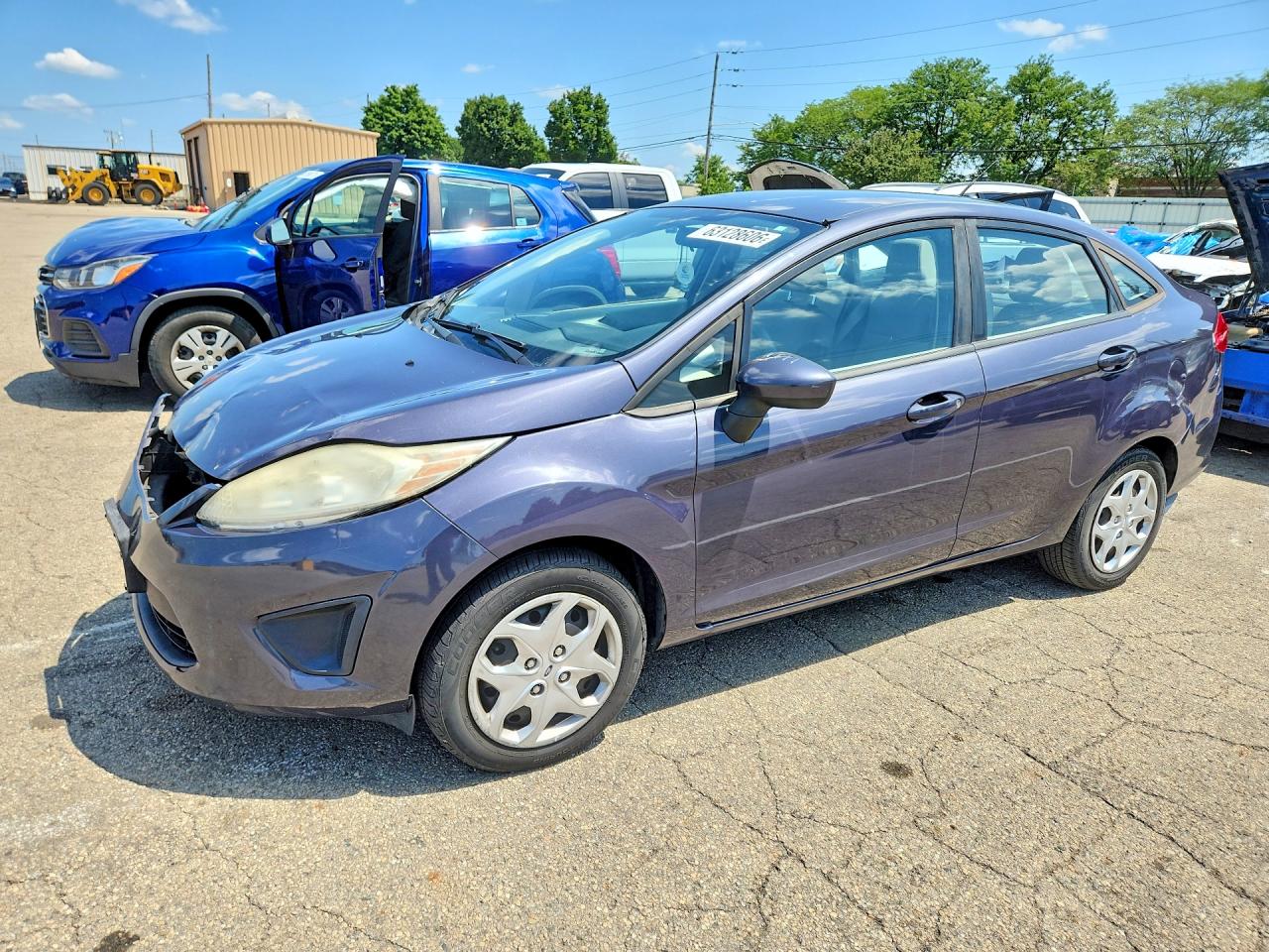2012 Ford Fiesta S Gray vin: 3FADP4AJ6CM140184