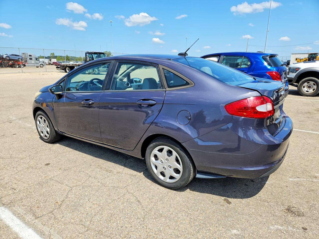 2012 Ford Fiesta S Gray vin: 3FADP4AJ6CM140184