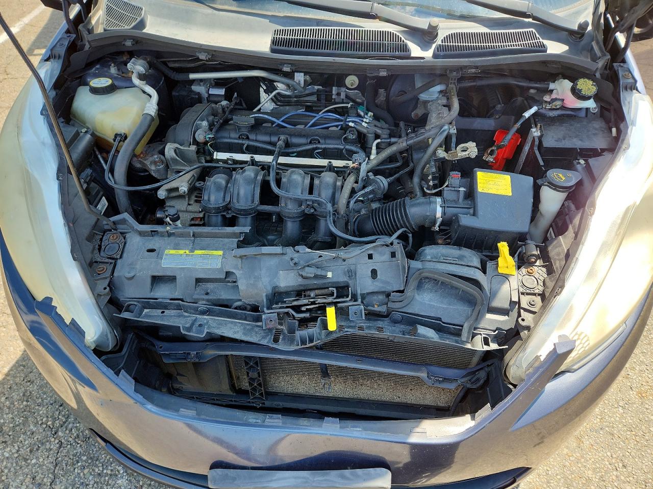 2012 Ford Fiesta S Gray vin: 3FADP4AJ6CM140184