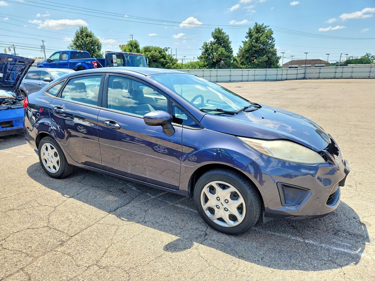 2012 Ford Fiesta S Gray vin: 3FADP4AJ6CM140184